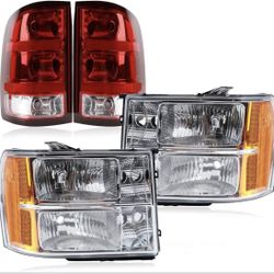 GMC Sierra Headlights And Taillights 