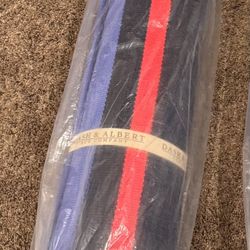 NWT Dash&Albert Indoor/Outdoor Regatta Striped Handwoven 2.5'x18’ UV Runner