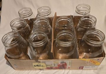 Mason jars 32 oz. (946ml)