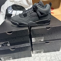 Black Cat Jordan 4s