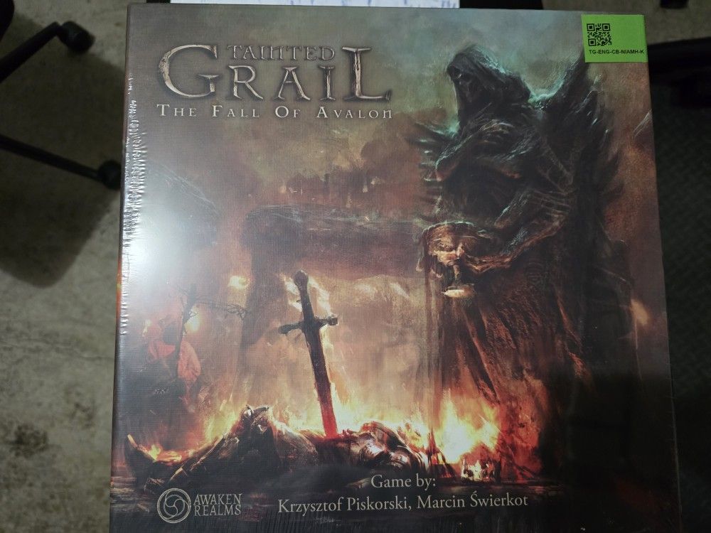 Tainted Grail - Fall Of Avalon Kickstarter Edition Box - New