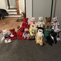 15 Beanie Babies 