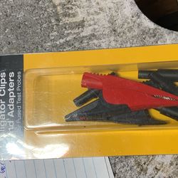 Fluke Alligator Clips An Adapter For fuse, test probes