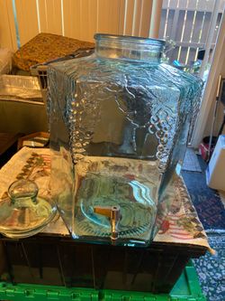 Glass elegant 5 gallons water dispenser