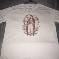Virgin Mary women’s graphic tshirt