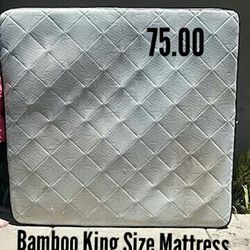 Bamboo King Size Mattress