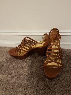 Ralph lauren wedges new open box
