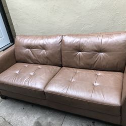 Leather Couch!