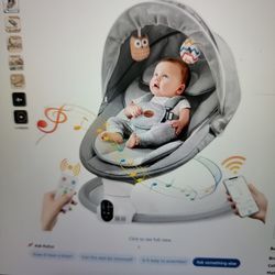 New In Box - Baby Smart Swing W/app & Bluetooth Function
