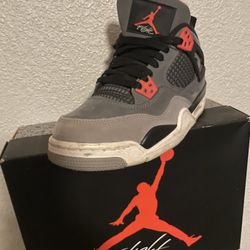 AIR JORDAN 4 RETRO (GS) Infrared