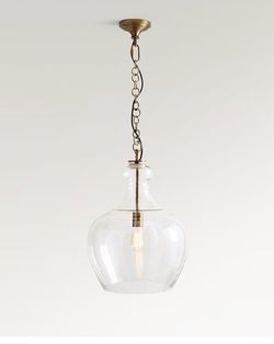 Pottery Barn Flynn pendant lights