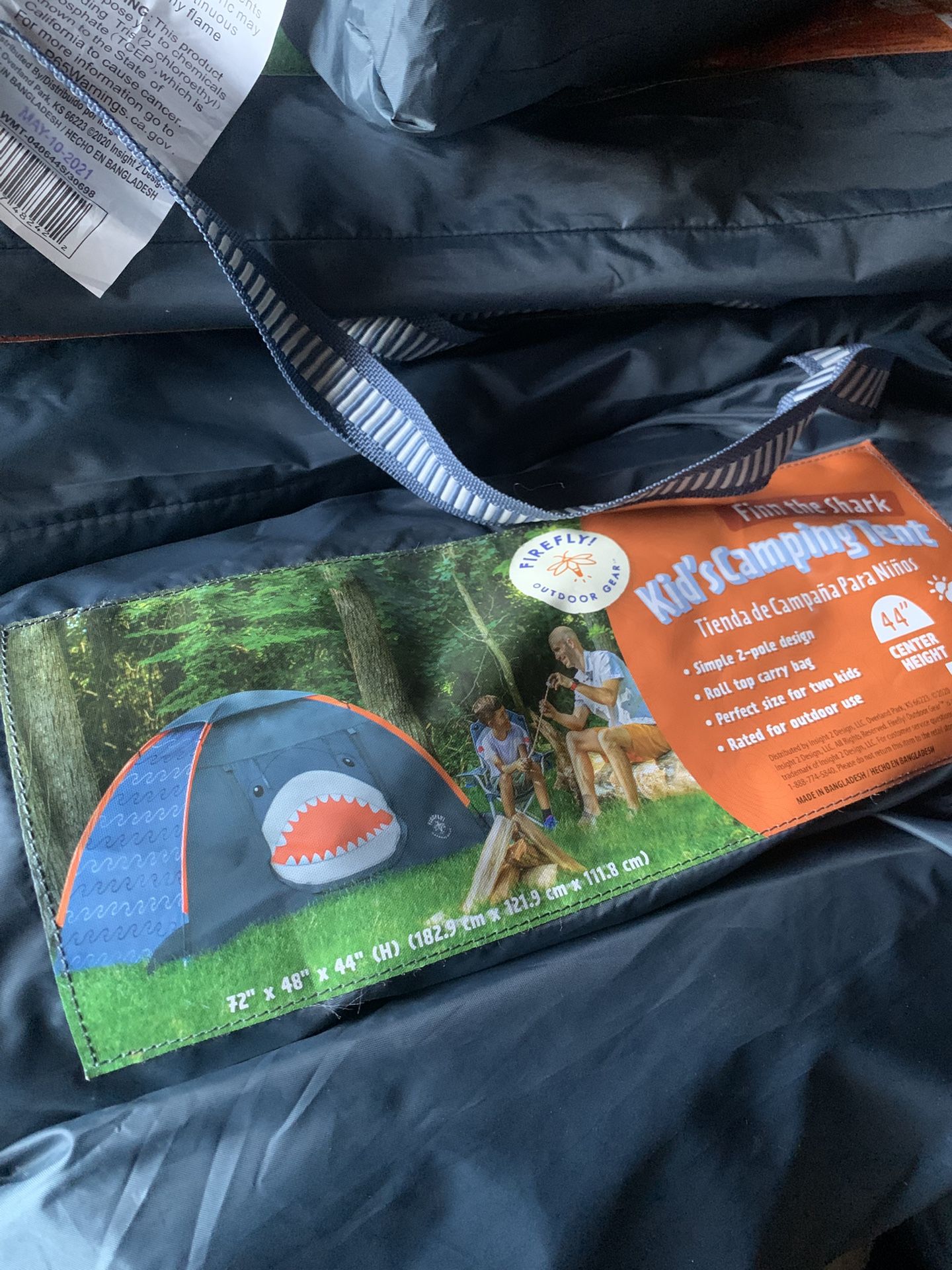 Kids Camping 🏕️ Tent Shark