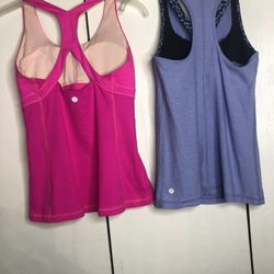 Lululemon Bundle Of Two Tank Tops Size 6