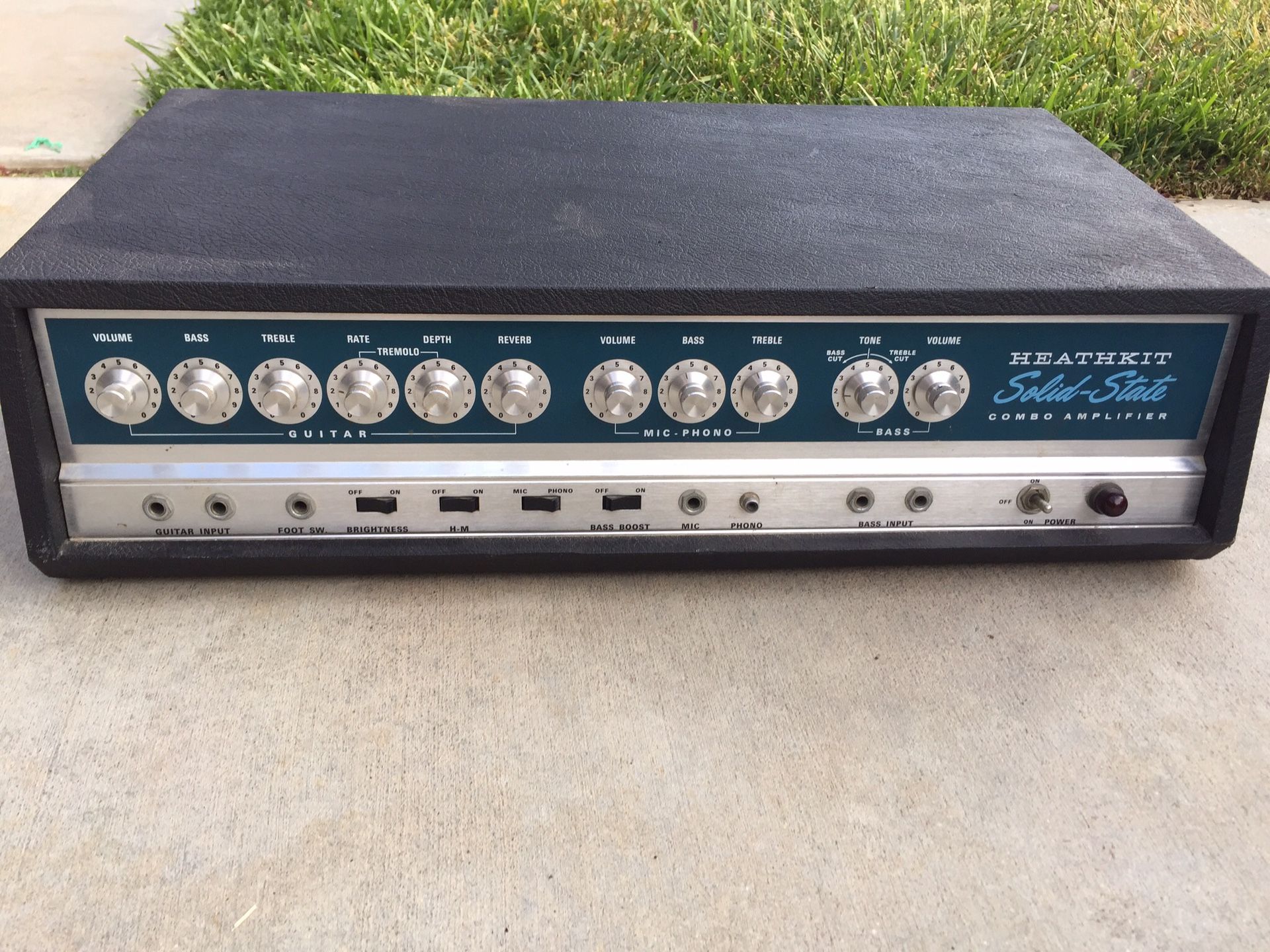 Heathkit vintage guitar amp