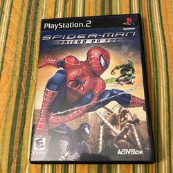 Spider-Man: Friend or Foe - PlayStation 2 (PS2) Game