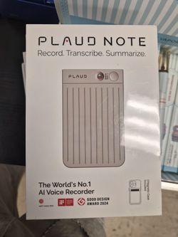 PLAUD NOTE Smart AI Voice Recorder - 64GB Starlight - GPT-4o Powered