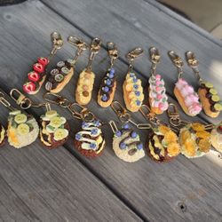 Food Keychains 