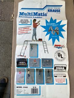 Ladder,  Krause multiple use 12’