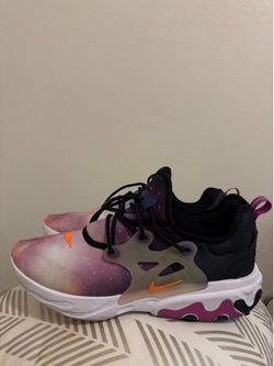 NIKE REACT PRESTO PRM BLACK/TOTAL ORANGE NOIR/VIOLET COURT/ORANGE TOTAL