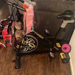 PYHIGH Spins Bike 