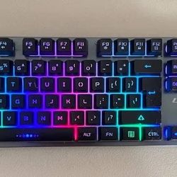 Rgb Light Up Gaming Keyboard 