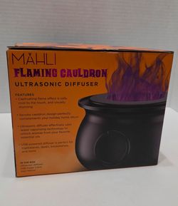 Halloween Flaming Cauldron Ultrasonic Diffuser