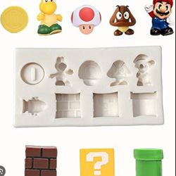 Super Mario Silicon Mold $10