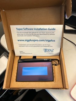 Topaz E Sign Ecosystem Model T - S460 - HSB -R