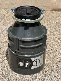 Badger 1/3 hp garbage disposal - Parts or Scrap