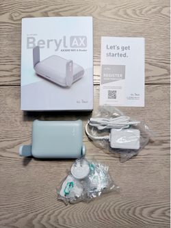 Beryl AX (GL-MT3000) Pocket-sized AX3000 Wi-Fi 6 Travel Router