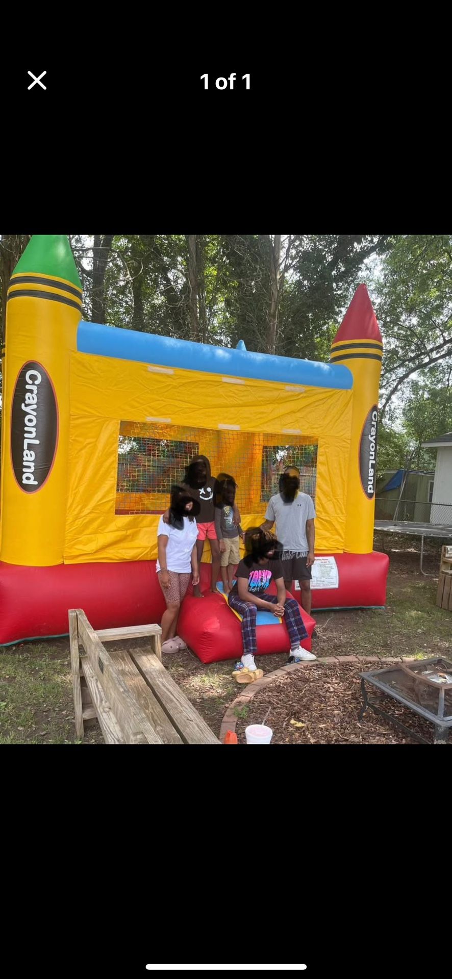 Industrial bouncy house