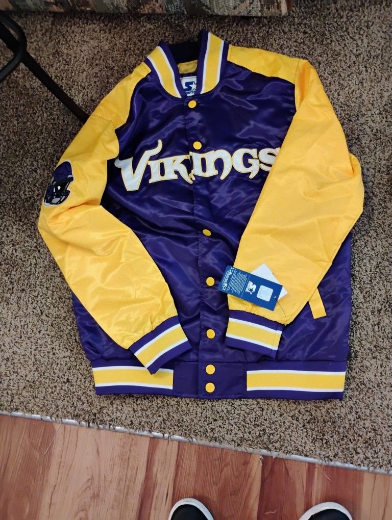 VIKINGS STARTER JACKET (new w tags)