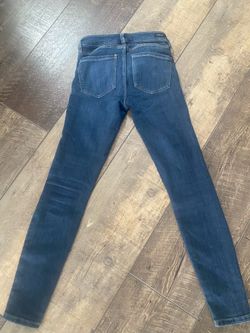 Liverpool Los Angeles the ankle skinny jeans size 0/25 blue denim dark stretch