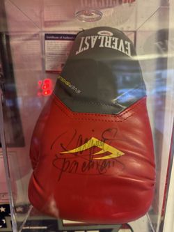 Manny Pacquiao Autographed Glove 