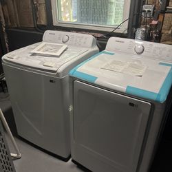 Samsung Washer & Dryer Set