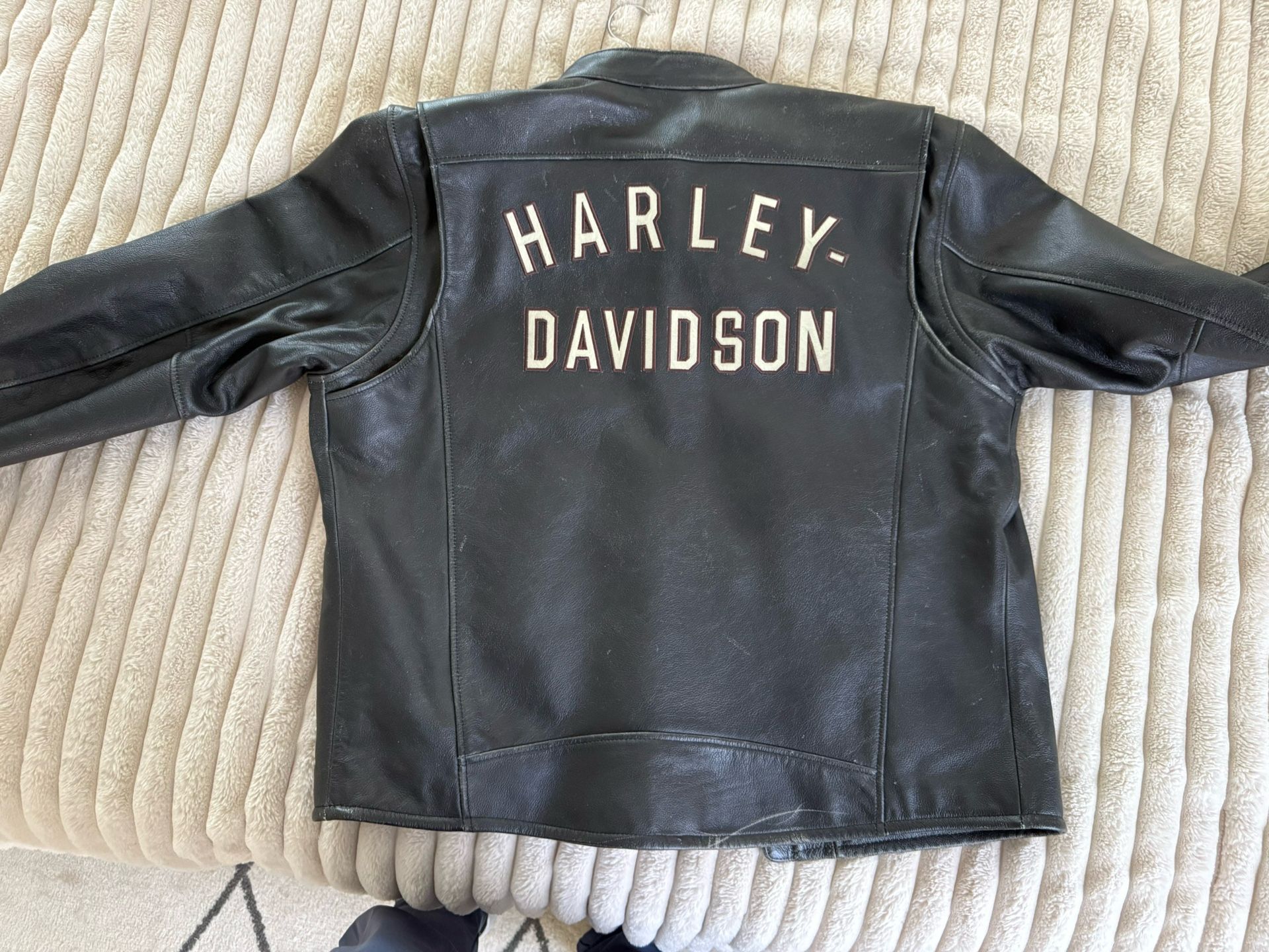 Harley Davidson Leather Jacket Size XL