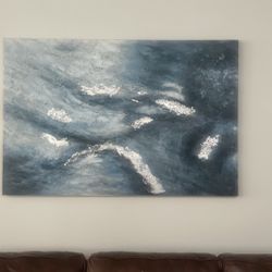 Large Contemporary Canvas Painting-Reduced Again 
