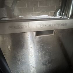 Silver Dishwasher 