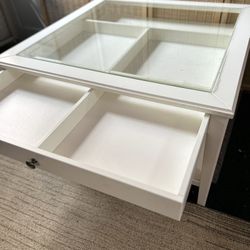White IKEA coffee Table Used 