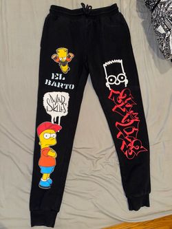 Bart Simpson Graphic Jogger Sweatpants