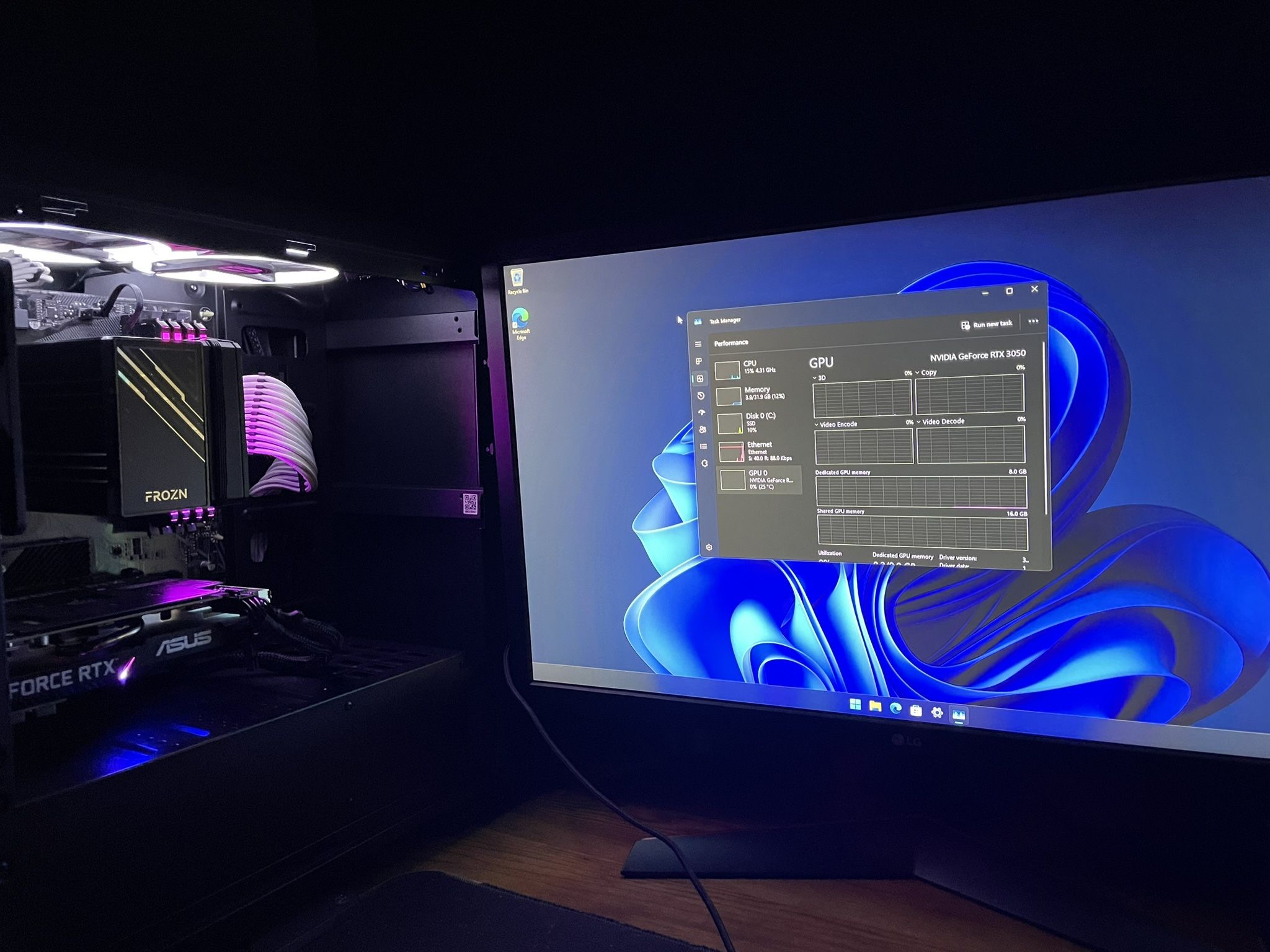 Gaming PC RTX 3050