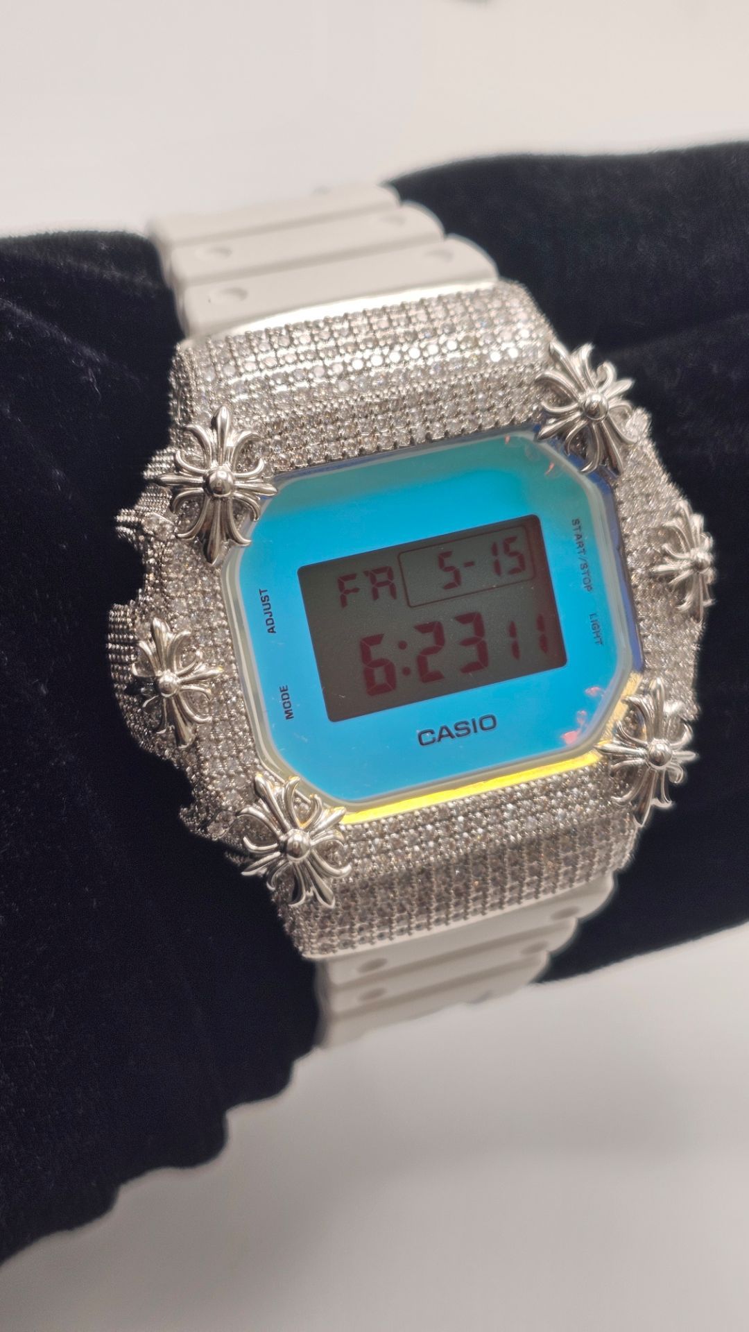 VVS ๐ CHROME HEART CUSTOM G SHOCK