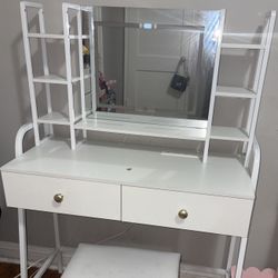 White Vanity