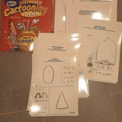 Full Set Of 50 Wipe Clean Practice Cards - Blitz Ultimate Cartooning Book