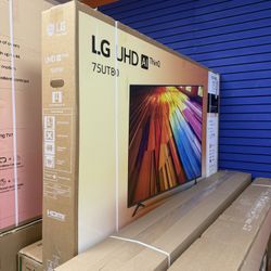 75” LG UT8000 4K HDR SMART TV