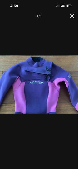 XCEL wetsuit surf/dive Women’s 6 Size Small Surf Dive 3/2mm