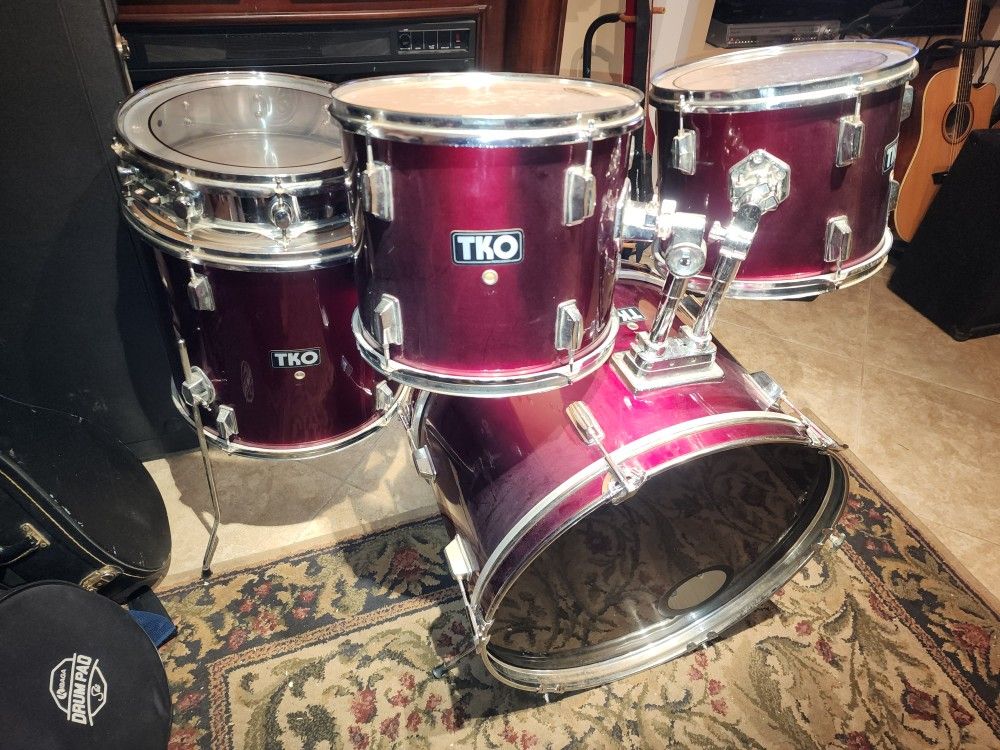 5 Pc. TKO Drum Set