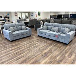 2 Pc Living Room Sofa And Loveseat Set  - Limited Time Offer 