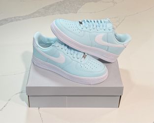 Nike Air Force 1 Low '07 (Glacier Blue White)(BRAND NEW)