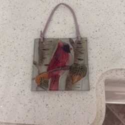 CARDINAL GLASS painting  New